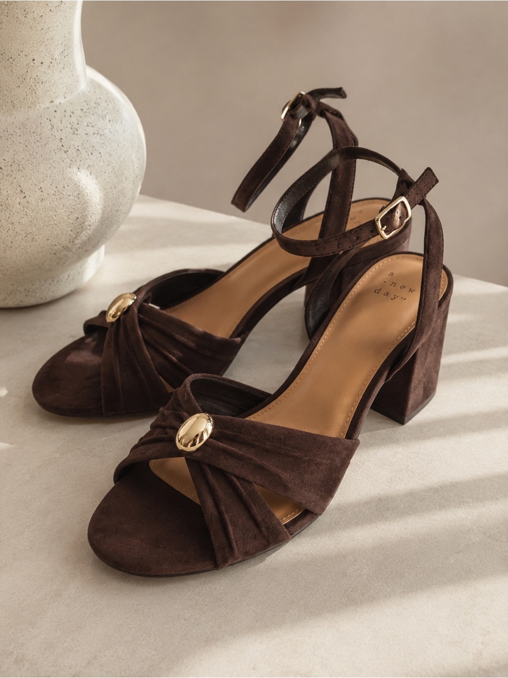 🤎✨ A New Day Chocolate Brown Heeled Sandals ✨🤎